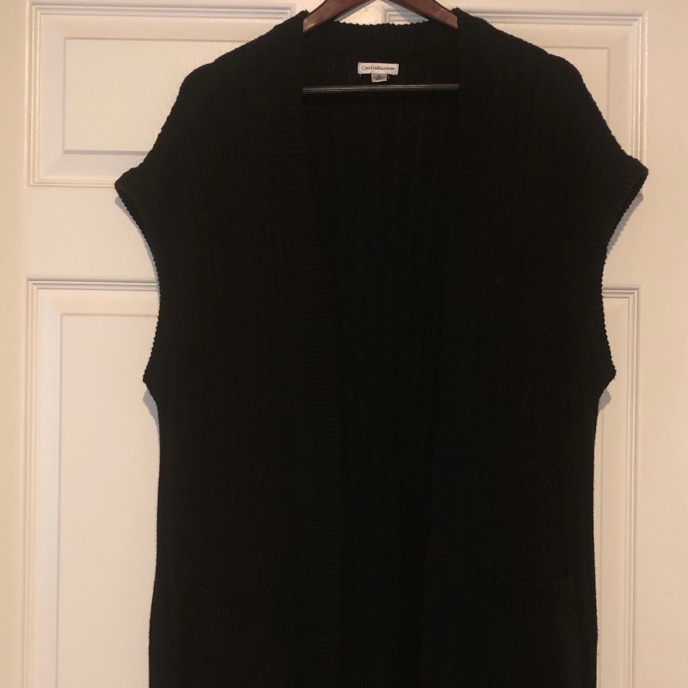 Open front cardigan